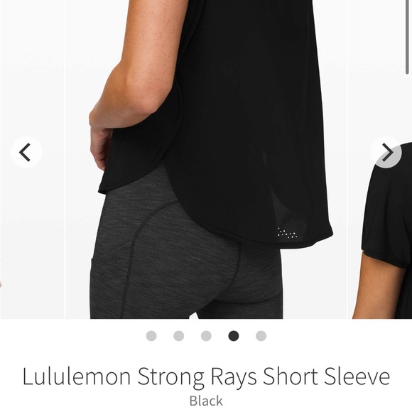 Lululemon Strong Rays Short Sleeve size 4 - Picture 2 of 7